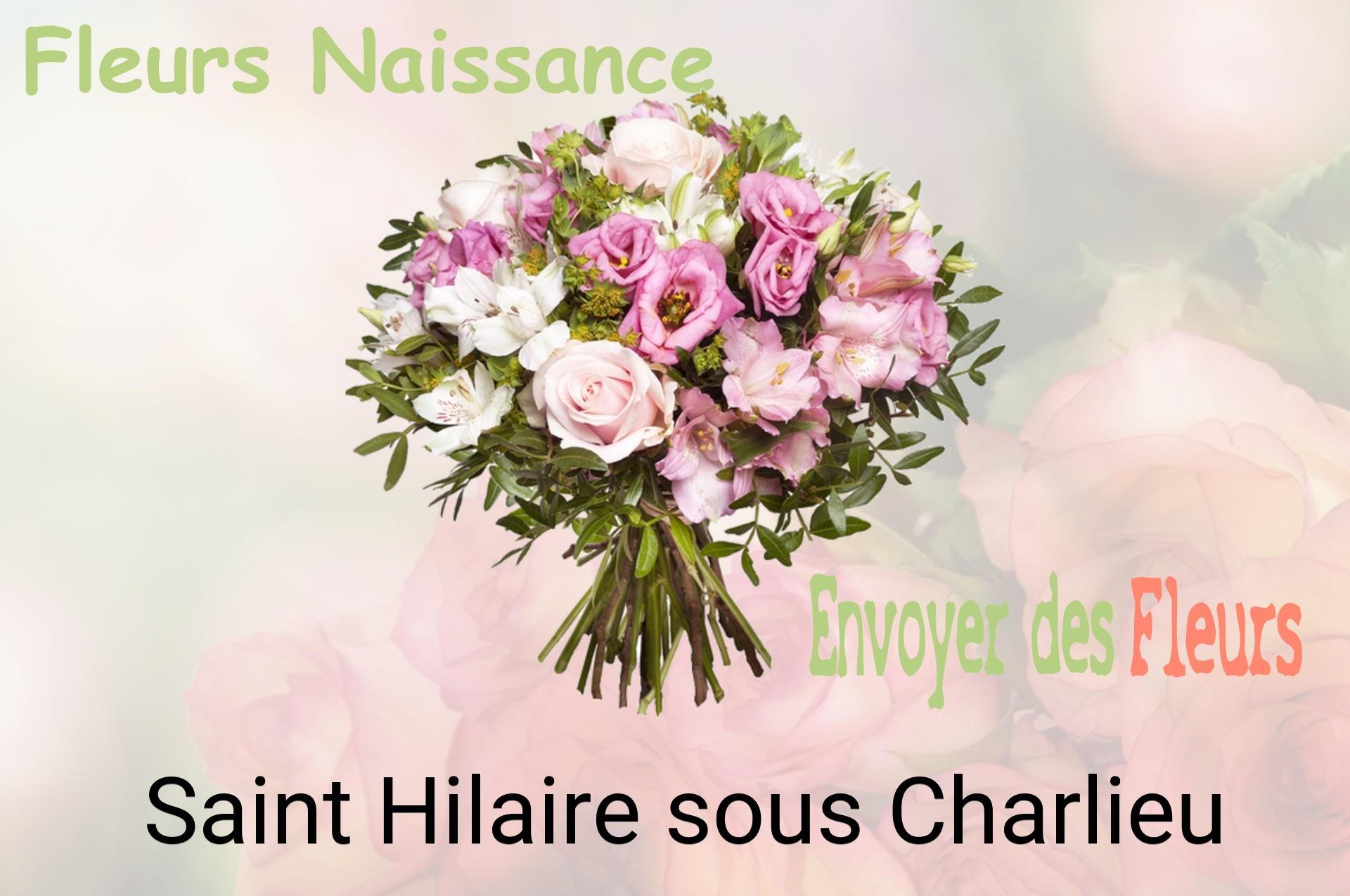 Bouquet de fleurs de naissance livré à Saint-Hilaire-sous-Charlieu